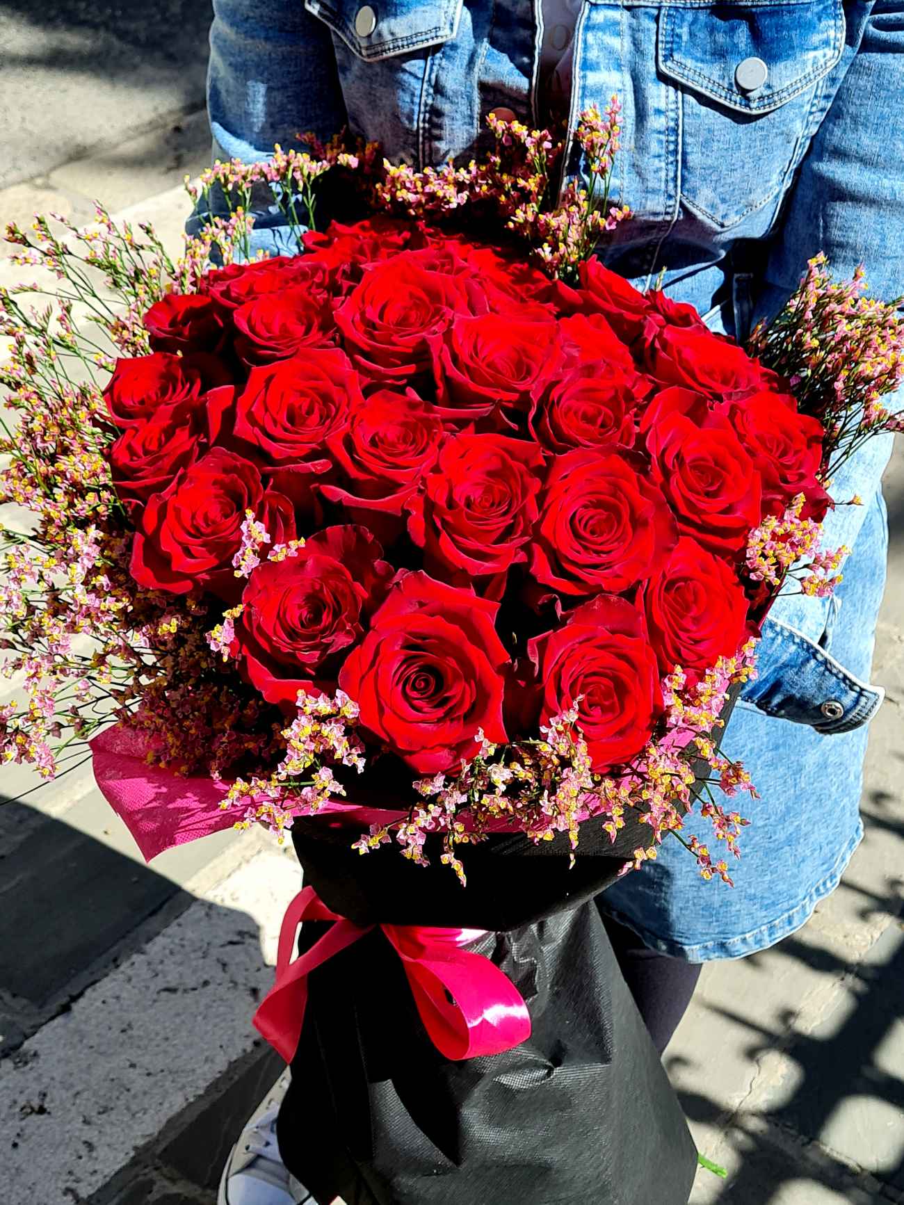 Bouquet di rose rosse extra – Stilfiore - Ordina online - Consegna a  domicilio