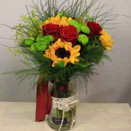 Bouquet di rose e girasoli – IMG 9049 e1588954881876