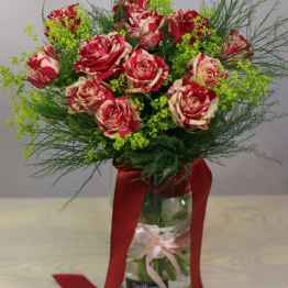 Bouquet di rose rosse e gialle – IMG 9078 12