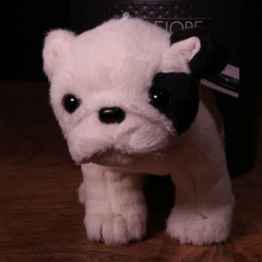 Peluche Bukowski Black and White dog