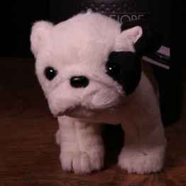 Peluche Bukowski Black and White dog – IMG 0378